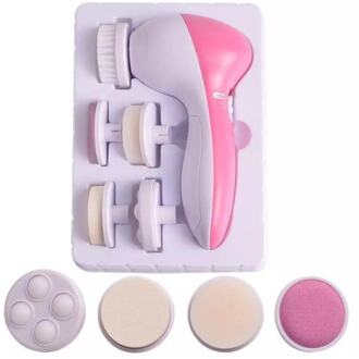 Gezicht Huid Scrubber Peeling Set Gezicht Massage Tool 5 In 1 Ytc08