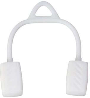 Gezicht Kauwspieren Mannen N Go Mond Kaaklijn Jawrsize Kaak Muscle Exerciser Chew Ball Chew Bite Breaker Training wit