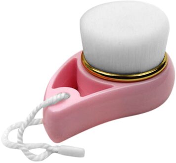 Gezicht Wassen Massage Borstel Facial Poriën Reiniging Borstel Voor Makeup Tools Bamboe Houtskool Zwart Fiber Haar Reiniging Borstel 01