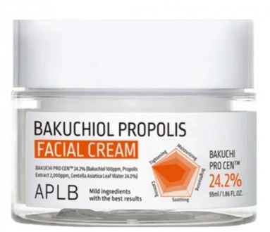 Gezichtscrème APLB Bakuchiol Propolis Facial Cream 55 ml