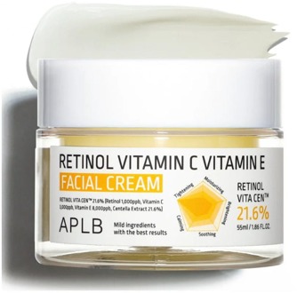 Gezichtscrème APLB Retinol Vitamin C Vitamin E Facial Cream 55 ml