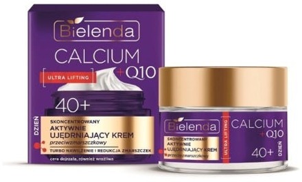 Gezichtscrème Bielenda Calcium + Q10 Concentrated Actively Firming Anti-wrinkle Day Cream 40+ 50 ml