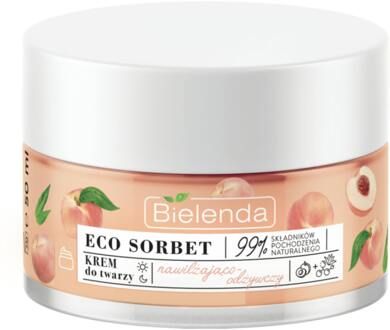 Gezichtscrème Bielenda Eco Sorbet Peach Face Cream Moisturizing And Nourishing 50 ml