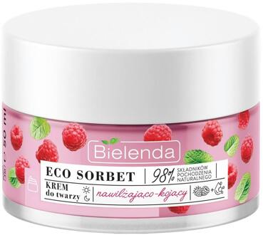 Gezichtscrème Bielenda Eco Sorbet Raspberry Face Cream Moisturizing And Soothing 50 ml