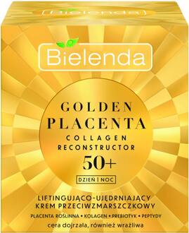Gezichtscrème Bielenda Golden Placenta Collagen Reconstructor 50+ 50 ml