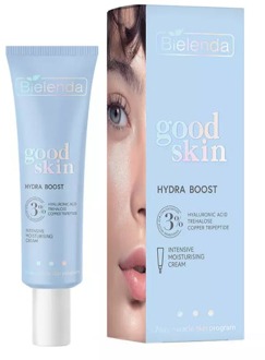 Gezichtscrème Bielenda Good Skin Hydra Boost Strongly Moisturizing Cream With Hyaluronic Acid, Trehalose, Tripeptide 50 ml
