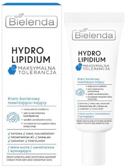 Gezichtscrème Bielenda Hydro Lipidium Maximum Tolerance Moisturizing And Soothing Barrier Cream 50 ml