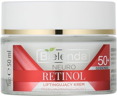 Gezichtscrème Bielenda Neuro Retinol Lifting Anti-Wrinkle Face Cream 50+ 50 ml