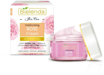 Gezichtscrème Bielenda Rose Care Moisturizing & Soothing Rose Face Cream 50 ml
