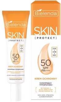 Gezichtscrème Bielenda Skin Protect Protective Cream SPF50 Brightening and Energizing 40 ml