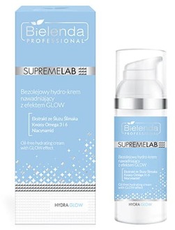 Gezichtscrème Bielenda Supremelab IS Supremelab Hydra Glow Oil-free Hydrating Hydro Cream With Glow Effect 50 ml