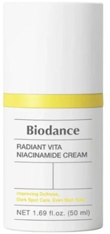 Gezichtscrème Biodance Radiant Vita Niacinamide Cream 50 ml