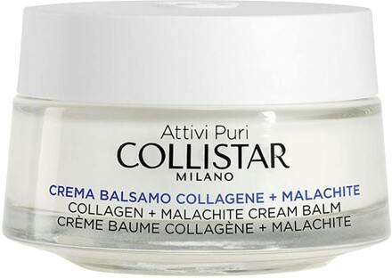 Gezichtscrème Collistar Attivi Puri Collagen + Malachite Cream Balm 50 ml