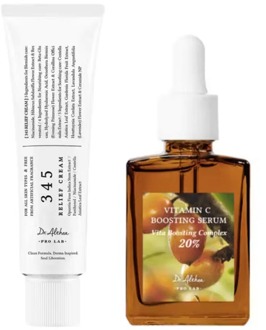 Gezichtscrème Dr. Althea 345 Relief Cream & Vitamin C Boosting Serum 50 ml + 30 ml