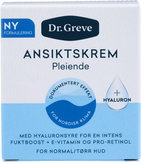 Gezichtscrème Dr. Greve Pleiende Ansigtskrem 50 ml
