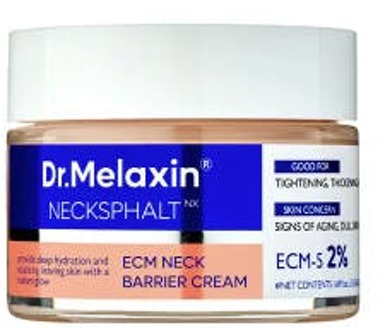 Gezichtscrème Dr.Melaxin Necksphalt ECM Neck Barrier Cream 50 ml