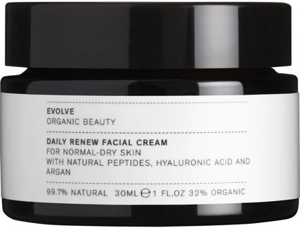 Gezichtscrème Evolve Organic Beauty Daily Renew Facial Cream 30 ml