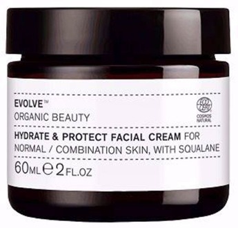 Gezichtscrème Evolve Organic Beauty Hydrate And Protect Facial Cream 60 ml