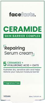 Gezichtscrème Face Facts Ceramide Repairing Serum Cream 30 ml
