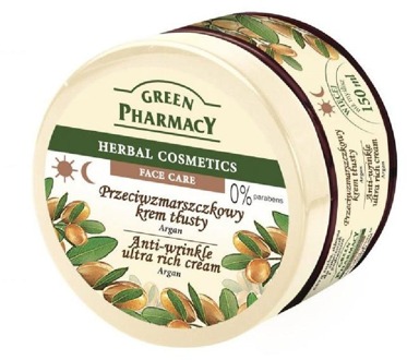 Gezichtscrème Green Pharmacy Argan Anti-Wrinkle Ultra Rich Cream 150 ml