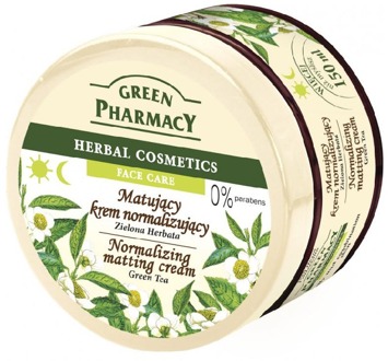 Gezichtscrème Green Pharmacy Green Tea Normalizing Matting Cream 150 ml