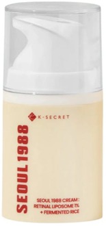 Gezichtscrème K-SECRET Seoul 1988 Cream Retinal Liposome 1% + Fermented Rice 50 ml