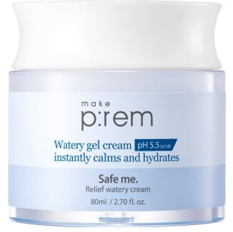 Gezichtscrème Make P:rem Safe Me. Relief Watery Cream 80 ml