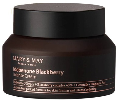 Gezichtscrème Mary & May Idebenone + Blackberry Intense Cream 70 g