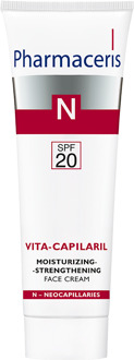 Gezichtscrème Pharmaceris Vita Capilaril Moisturizing& Strengthening Face Cream 50 ml