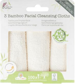 Gezichtsdoekjes So Eco Bamboo Facial Cleansing Cloths 3 st