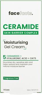 Gezichtsgel Face Facts Ceramide Moisturising Gel Cream 50 ml
