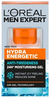 Gezichtsgel L'Oréal Paris Men Expert Hydra Energetic Quenching Gel 50 ml