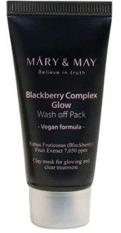 Gezichtsgel Mary & May Blackberry Complex Glow Wash Off Pack 30 g