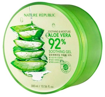 Gezichtsgel Nature Republic Soothing & Moisture Aloe Vera 92% Soothing Gel 300 ml