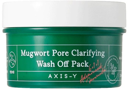 Gezichtsmasker AXIS-Y Mugwort Pore Clarifying Wash Off Pack 100 ml