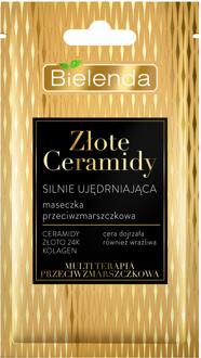 Gezichtsmasker Bielenda Golden Ceramides Strongly Firming Face Mask 8 ml
