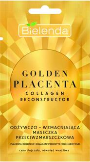Gezichtsmasker Bielenda Golden Placenta Collagen Reconstructor Anti Wrinkle Mask 8 g