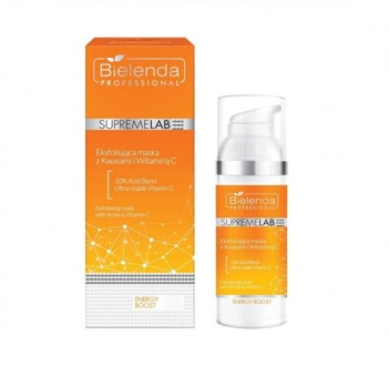 Gezichtsmasker Bielenda Supremelab IS Supremelab Energy Boost Exfoliating Mask with Acids and Vitamin C 50 g