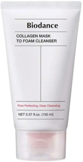 Gezichtsmasker Biodance Collagen Mask To Foam Cleanser 150 ml