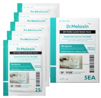 Gezichtsmasker Dr.Melaxin BP Pore Clear Mask 5 st
