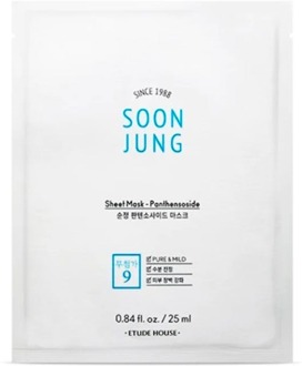 Gezichtsmasker Etude House Soon Jung Panthensoside Sheet Mask 1 st