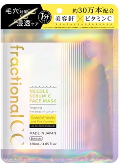 Gezichtsmasker Fractional CC Needle Serum C Face Mask 6 st
