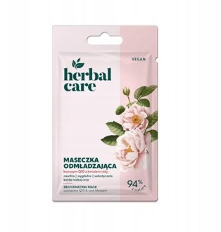 Gezichtsmasker Herbal Care Rejuvenating Mask Coenzyme Q10 With Rose Blossom 7 g