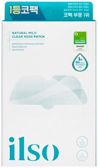 Gezichtsmasker Ilso Natural Mild Clear Nose Pack 5 st