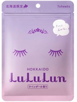 Gezichtsmasker LuLuLun Premium Sheet Mask Hokkaido Lavender 7 st