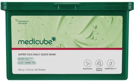 Gezichtsmasker Medicube Super Cica Daily Quick Mask 30 st