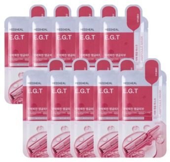 Gezichtsmasker Mediheal Derma Ampoule Mask E.G.T 10 st