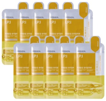 Gezichtsmasker Mediheal Derma Ampoule Mask I.P.I 10 st