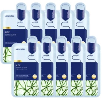 Gezichtsmasker Mediheal Dermaplus Aloe Mask 10 st