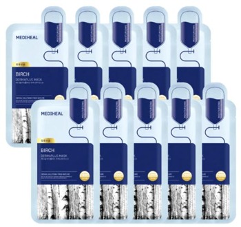 Gezichtsmasker Mediheal Dermaplus Birch Mask 10 st